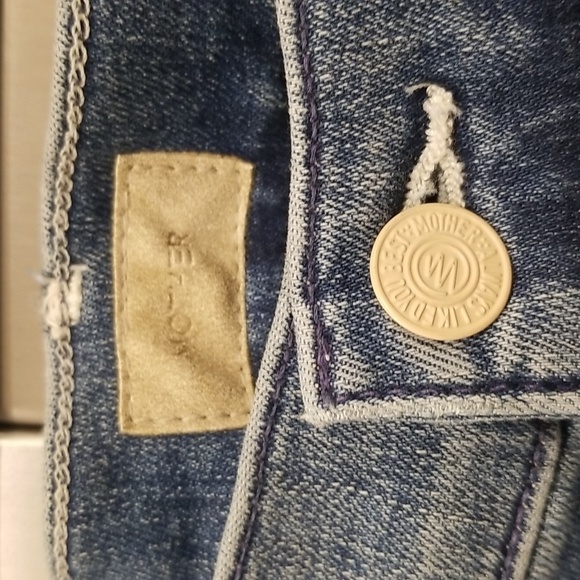 💕MOTHER💕 The Weekender Fray ~ I Wet My Plants 34 NWOT - Picture 14 of 16